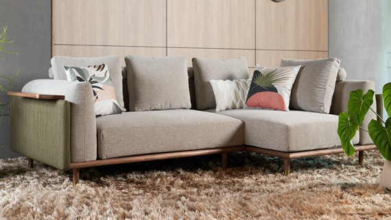 fabric sofa